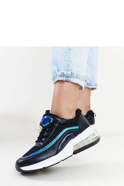   Czarne sneakersy z hologramem Jelka - Solea 