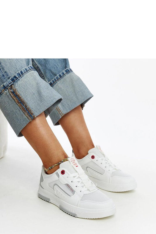   Białe sneakersy damskie CROSS JEANS - Solea 