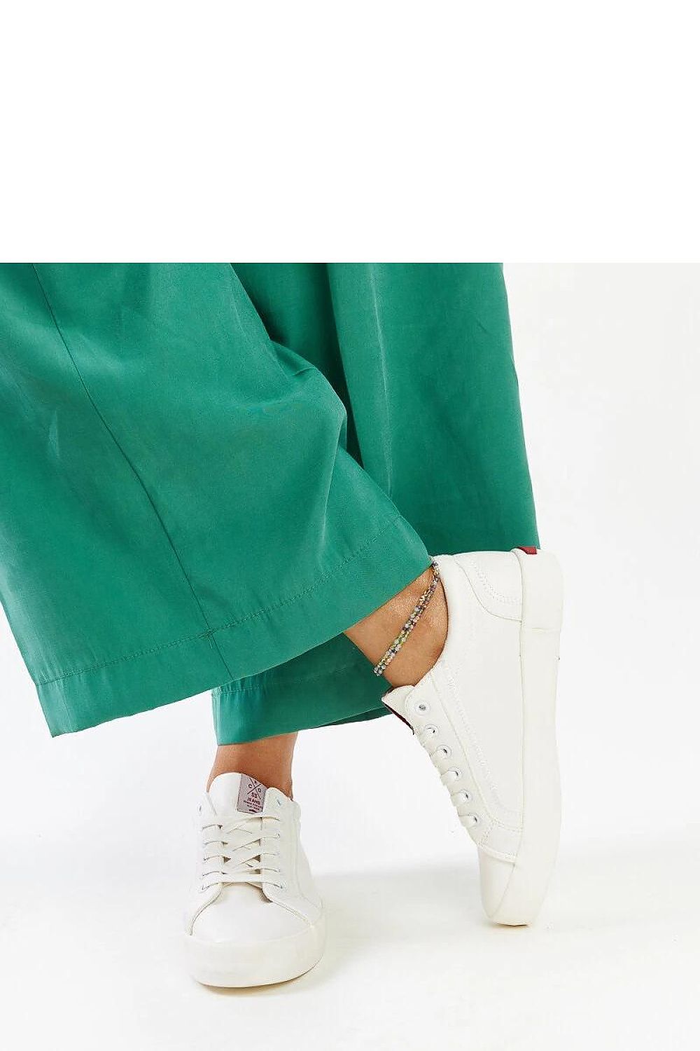   Białe damskie trampki eko skora CROSS JEANS - Solea 