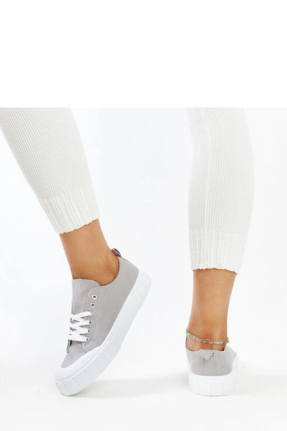   Szare materiałowe trampki Eduarda - Solea 