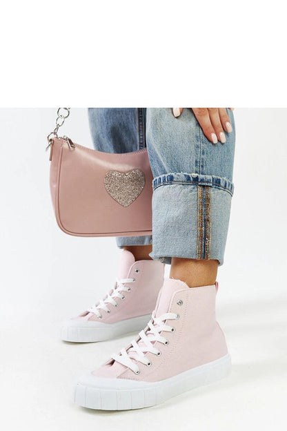   Różowe wysokie trampki Vinka - Solea 