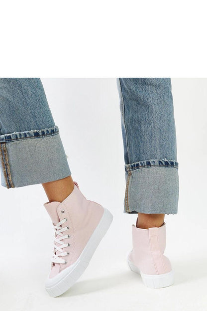   Różowe wysokie trampki Vinka - Solea 