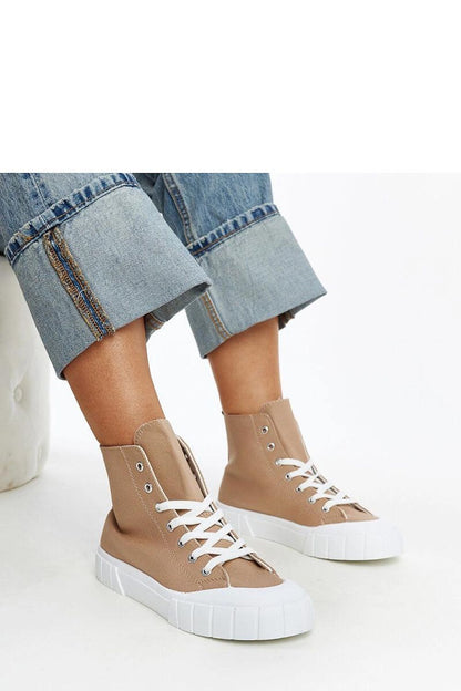   Brązowe wysokie trampki Vinka - Solea 