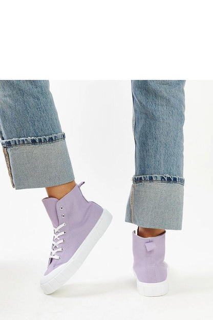   Fioletowe wysokie trampki Vinka - Solea 