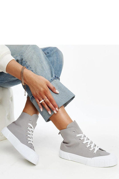   Szare wysokie trampki Vinka - Solea 