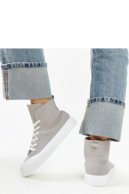   Szare wysokie trampki Vinka - Solea 