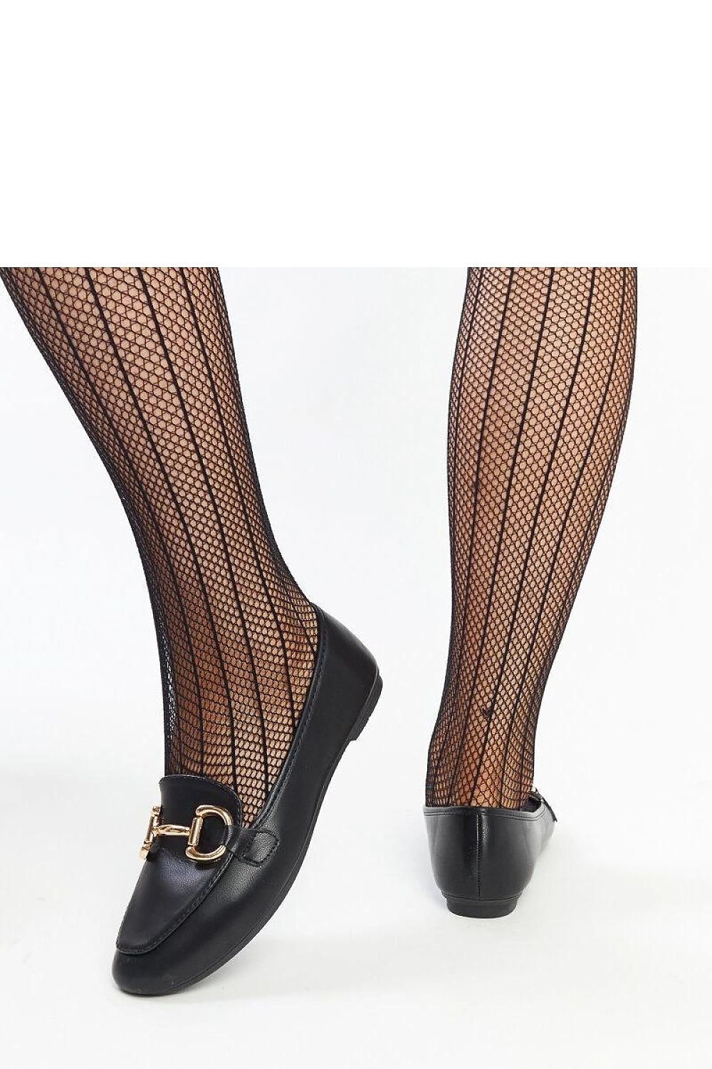   Czarne mokasyny z klamerką Tanja - Solea 