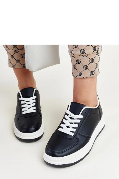   Czarne sneakersy na platformie Cvita - Solea 
