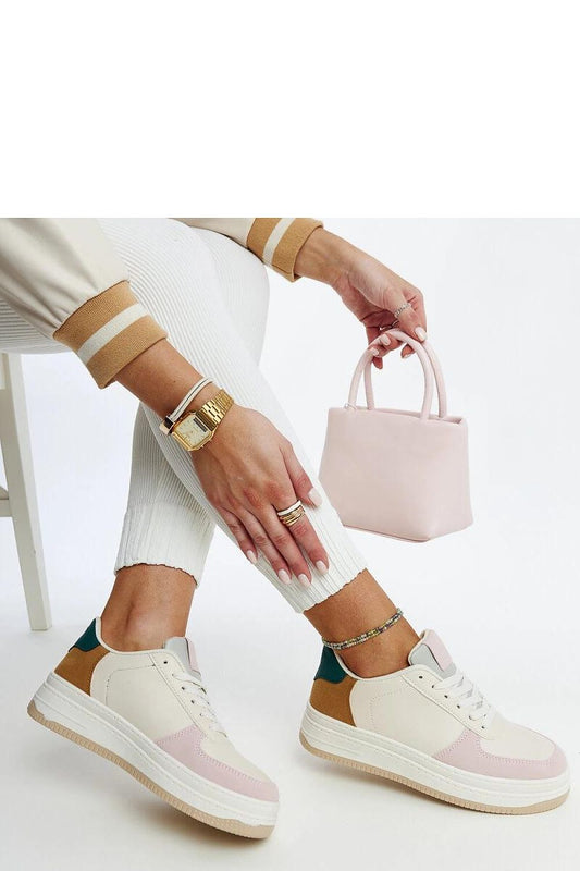   Sneakersy na platformie Cvita pastelowe - Solea 