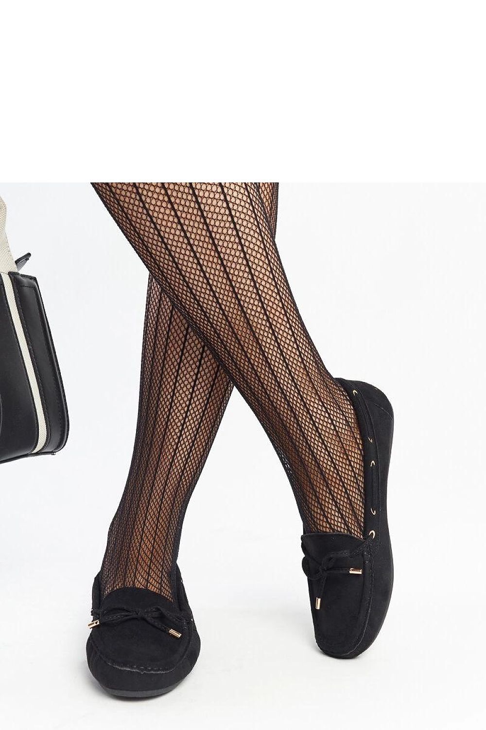   Czarne zamszowe mokasyny Aneesa - Solea 