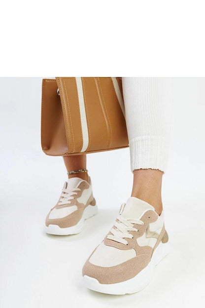   Brązowe sneakersy na platformie Nereida - Solea 