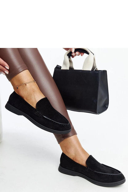   Czarne zamszowe półbuty Rumay - Solea 