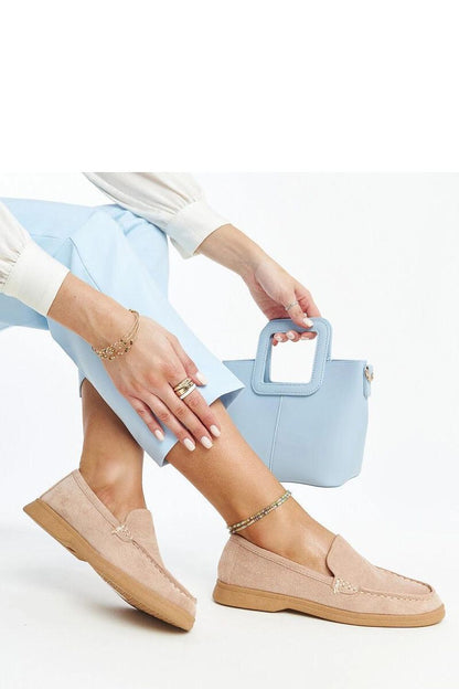   Beżowe zamszowe półbuty Rumay - Solea 