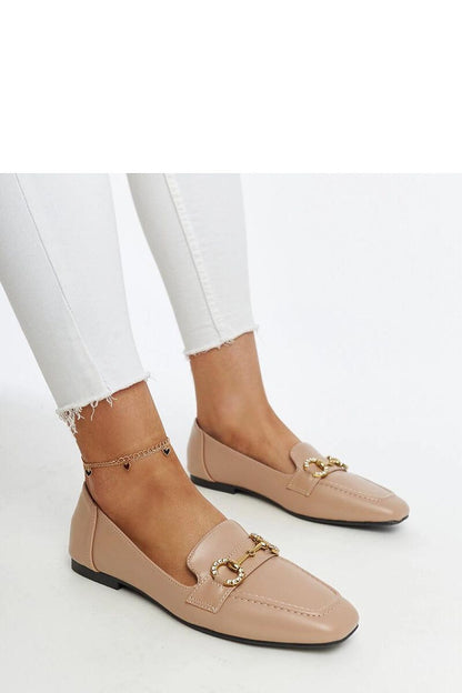   Beżowe mokasyny z klamerką Areebah - Solea 