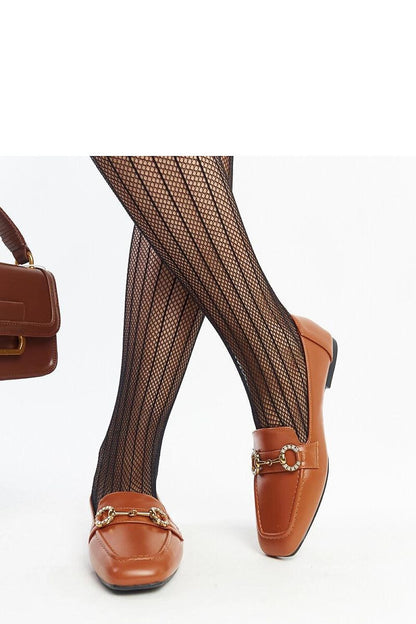   Brązowe mokasyny z klamerką Areebah - Solea 