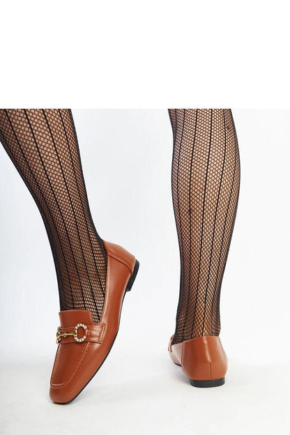   Brązowe mokasyny z klamerką Areebah - Solea 