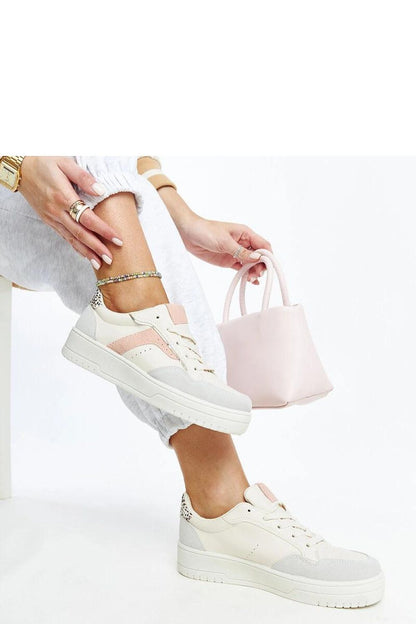   Białe sneakersy na platformie Walda - Solea 