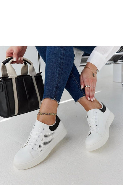   Białe ażurowe sneakersy Semhar - Solea 