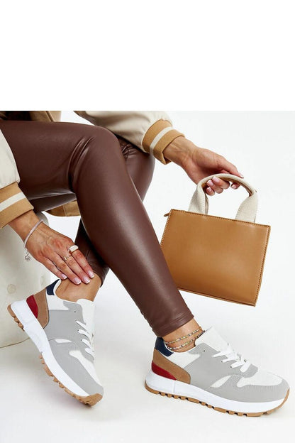   Wielokolorowe sneakersy na platformie Sultisz - Solea 