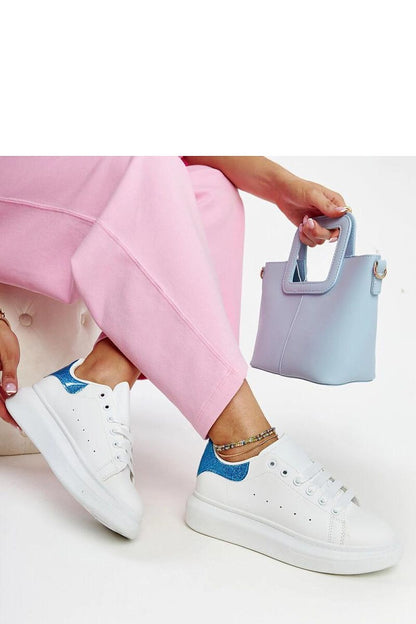   Białe sneakersy eko-skórzane Fatimah - Solea 