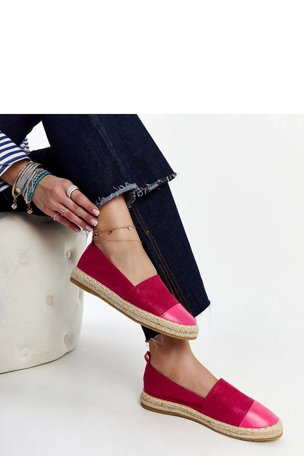  Różowe espadryle Carugo - Solea 