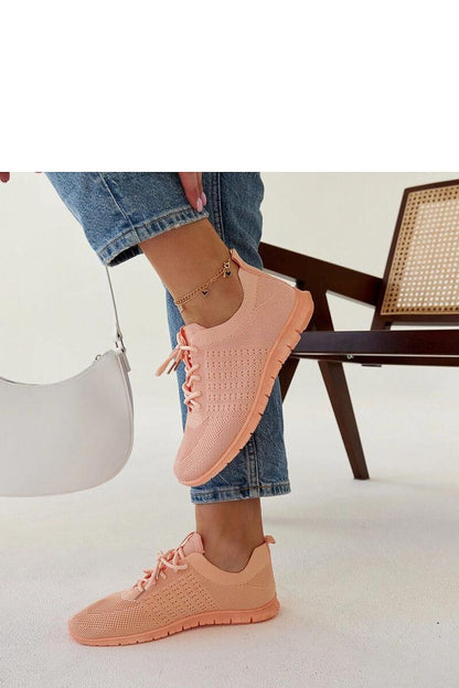   Różowe materiałowe sneakersy Mairago - Solea 