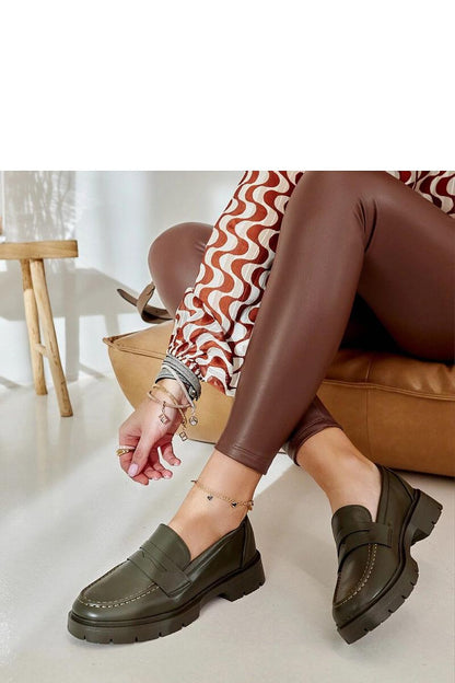   Zielone mokasyny Maybritt - Solea 