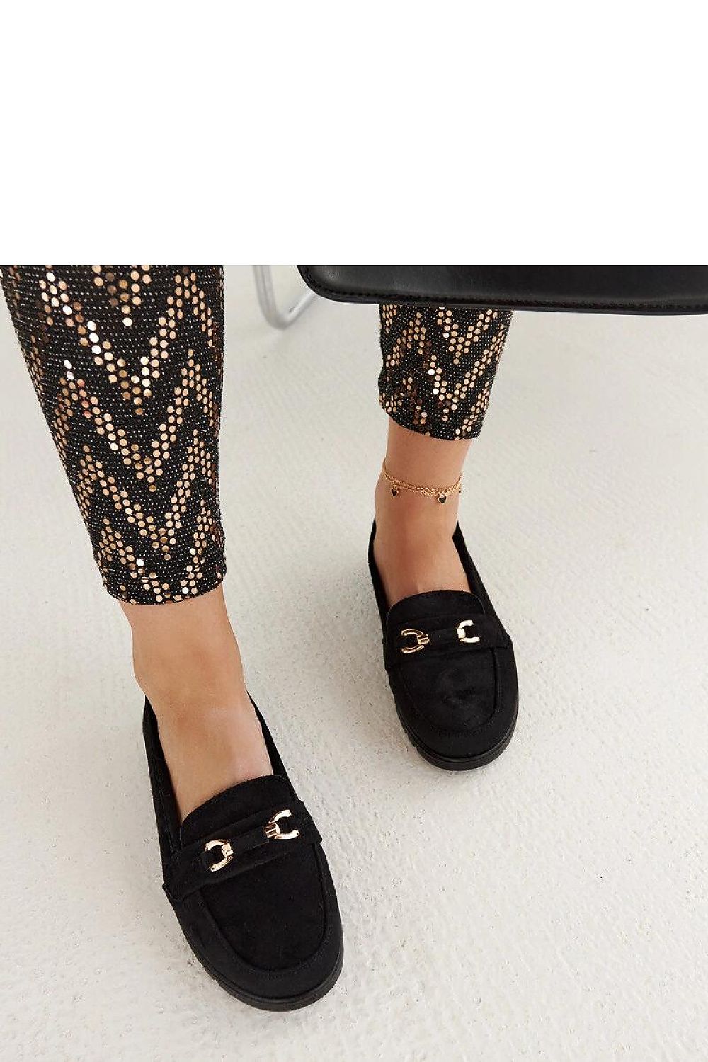   Czarne zamszowe mokasyny Prussia - Solea 