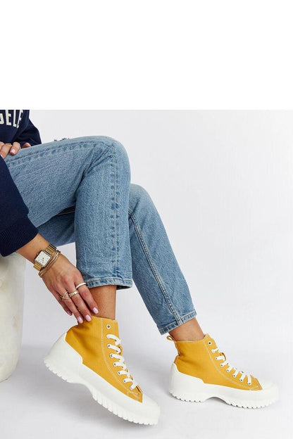   Żółte trampki za kostkę Ronchis - Solea 