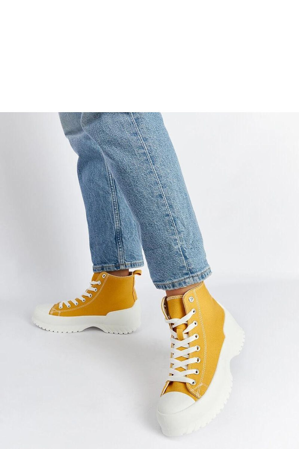   Żółte trampki za kostkę Ronchis - Solea 