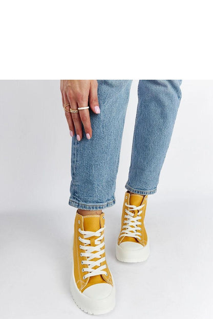   Żółte trampki za kostkę Ronchis - Solea 