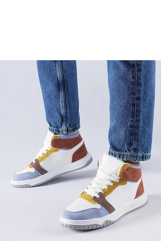   Fioletowe sneakersy za kostkę Elizabeth - Solea 