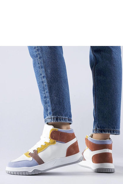   Fioletowe sneakersy za kostkę Elizabeth - Solea 