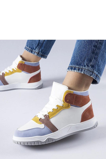   Fioletowe sneakersy za kostkę Elizabeth - Solea 