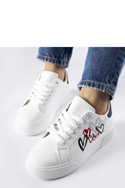   Białe sneakersy na platformie Montclair - Solea 