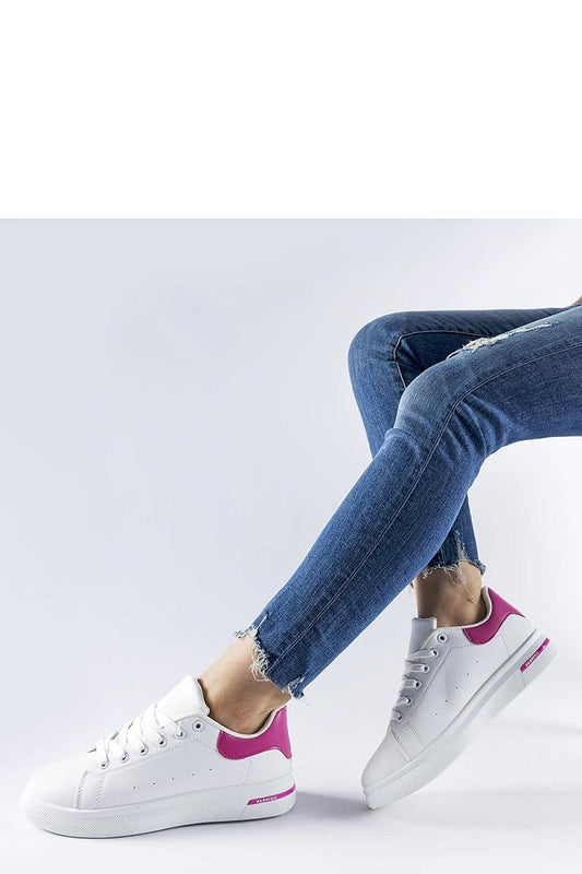   Biało-różowe sneakersy Leland - Solea 