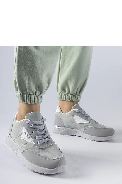  Szare materiałowe sneakersy Geraldino - Solea 
