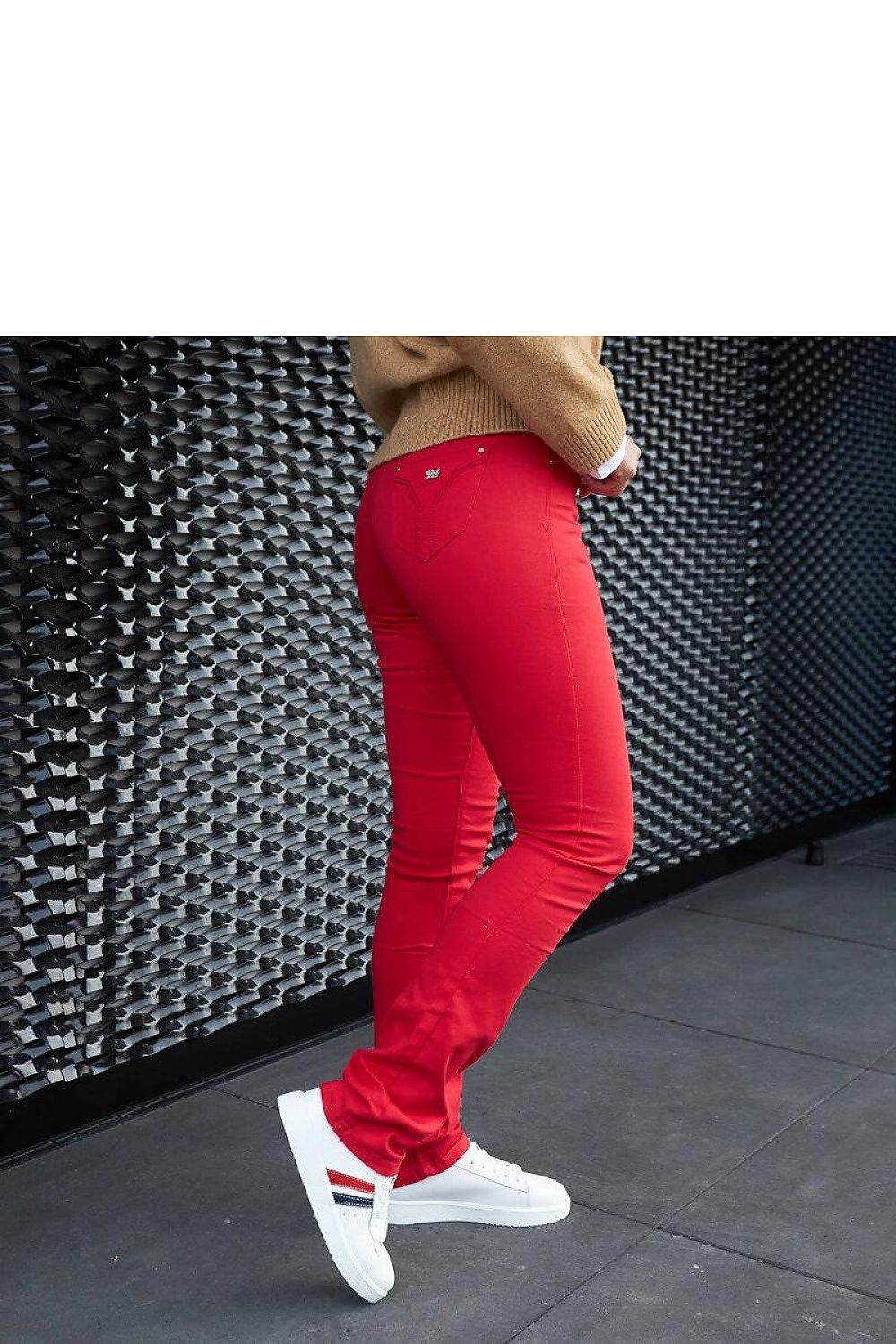   Białe skórzane wiązane sneakersy Camilla - Solea 