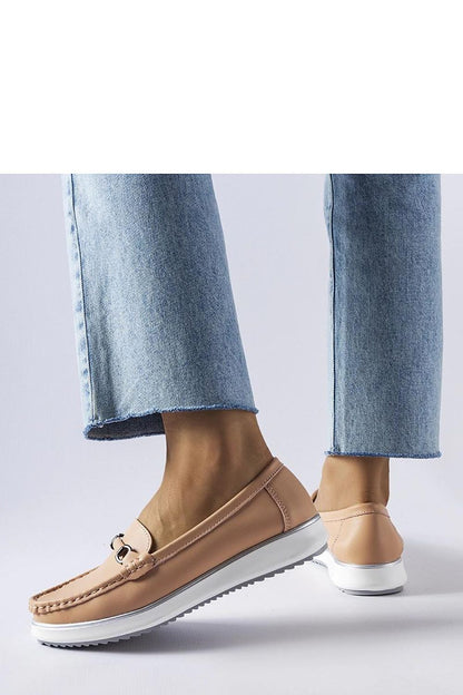   Różowe mokasyny ze skórzaną wkładką Vinceza - Solea 