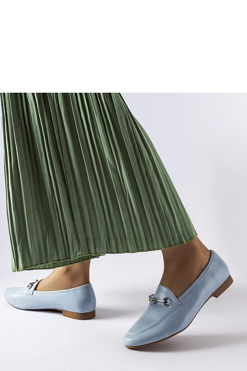   Niebieskie mokasyny Vinceza - Solea 