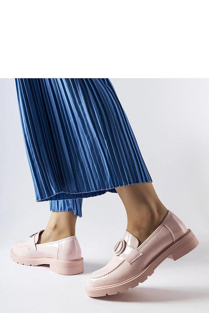   Różowe lakierowane mokasyny Scranton - Solea 