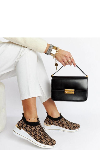   Czarno-brązowe buty Slip On Tartano - Solea 