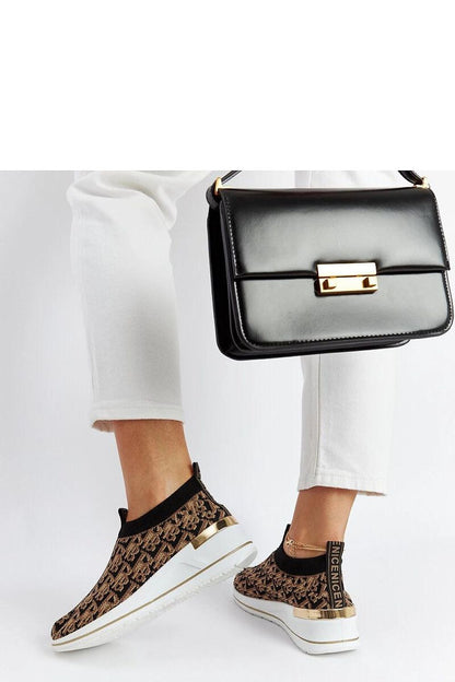   Czarno-brązowe buty Slip On Tartano - Solea 