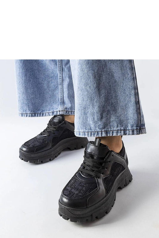   Czarne masywne sneakersy Brunswick - Solea 