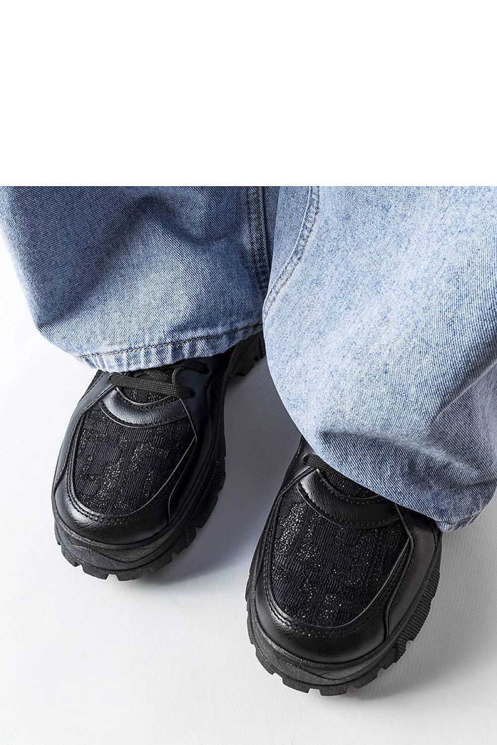   Czarne masywne sneakersy Brunswick - Solea 