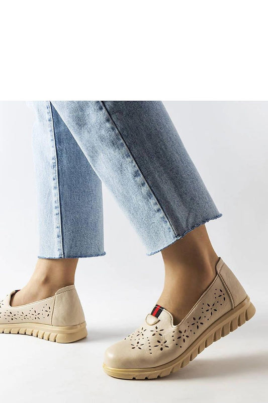   Beżowe lekkie mokasyny Joli - Solea 