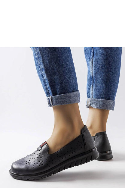   Czarne lekkie mokasyny Joli - Solea 