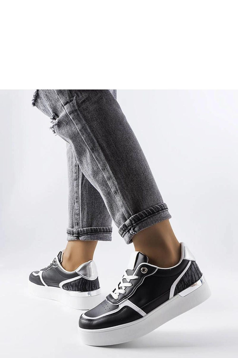   Czarne sneakersy na platformie Tooele - Solea 