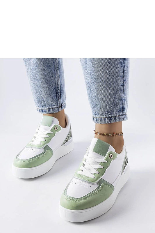   Zielone sneakersy na platformie Tooele - Solea 