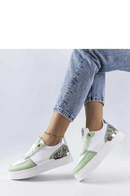   Zielone sneakersy na platformie Tooele - Solea 